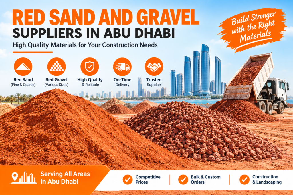 Sand and Gravel Suppliers Abu Dhabi